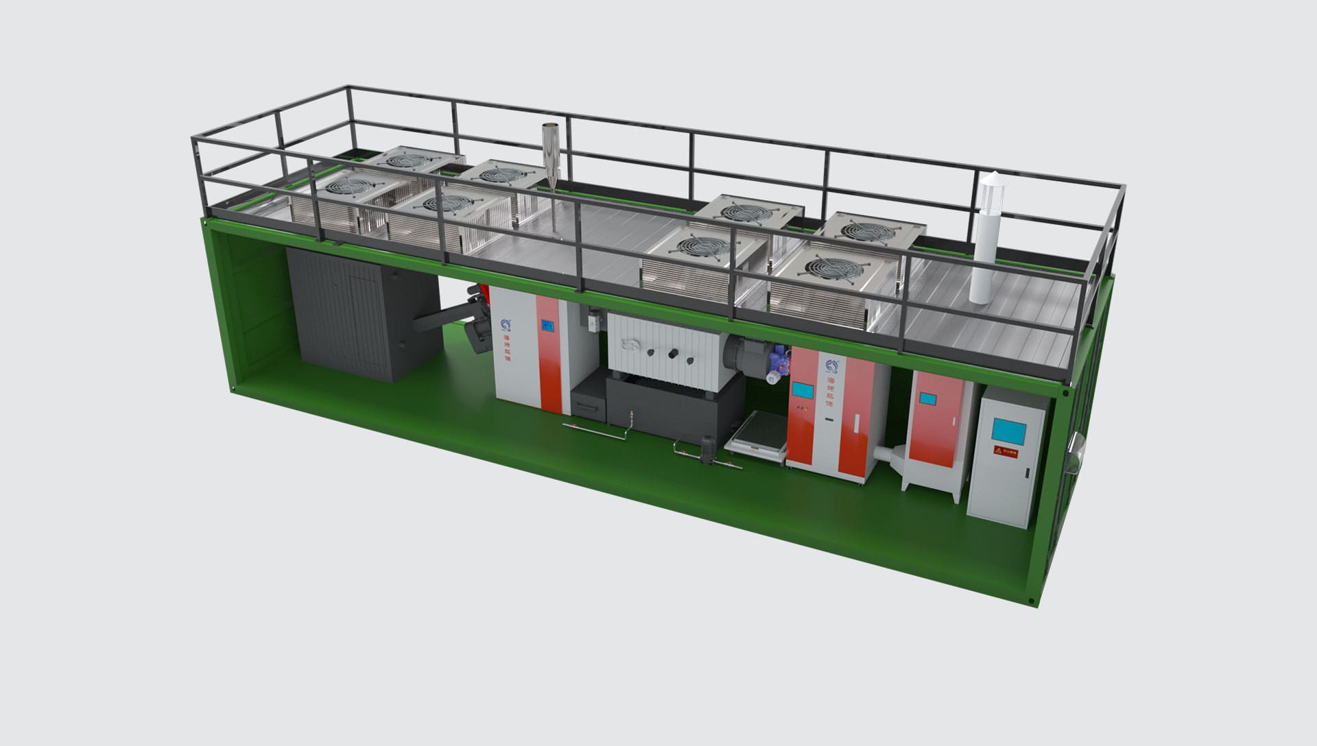 Waste Mobile Energy Station System 